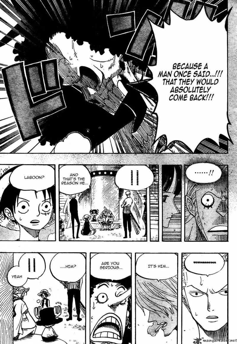 One Piece Chapter 459 - Page 12 in English