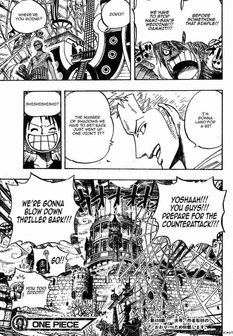 One Piece Chapter 459 - Page 19 in English