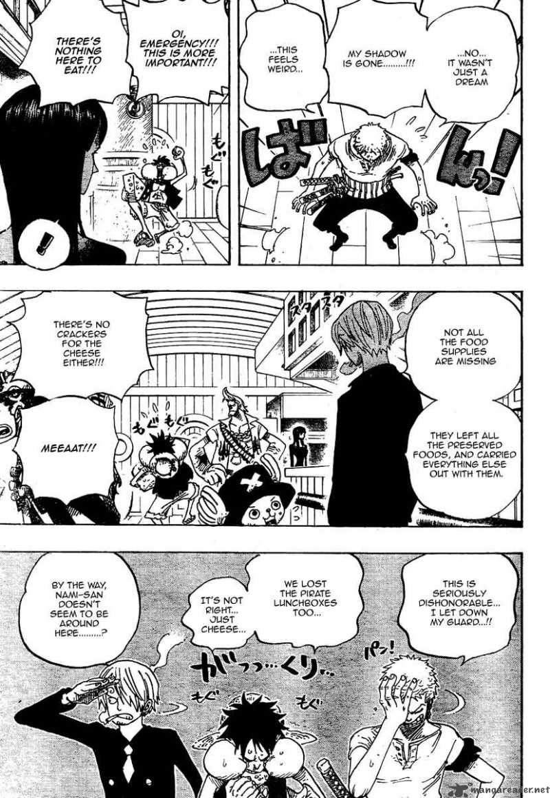 One Piece Chapter 459 - Page 4 in English