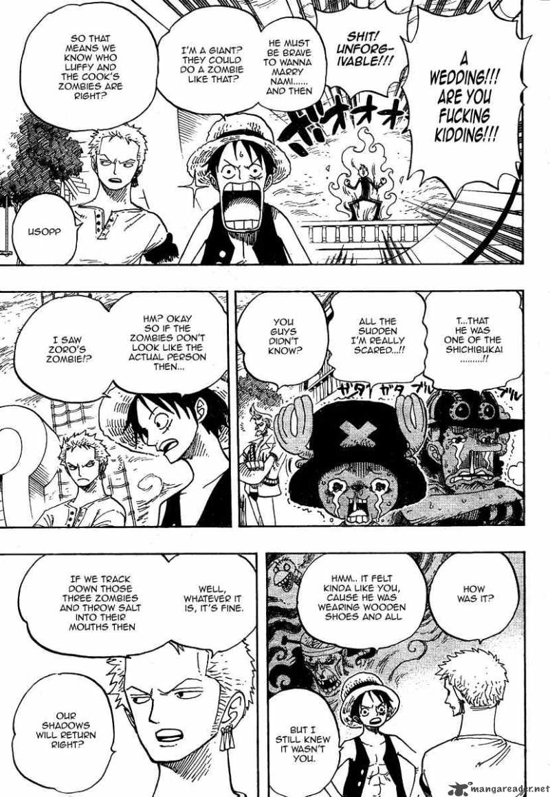 One Piece Chapter 459 - Page 6 in English