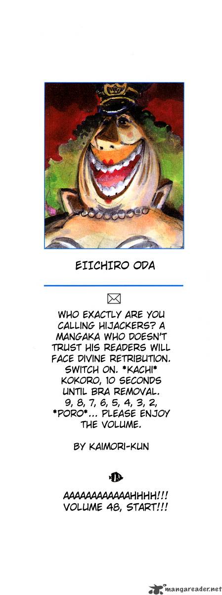 One Piece Chapter 460 - Page 3 in English