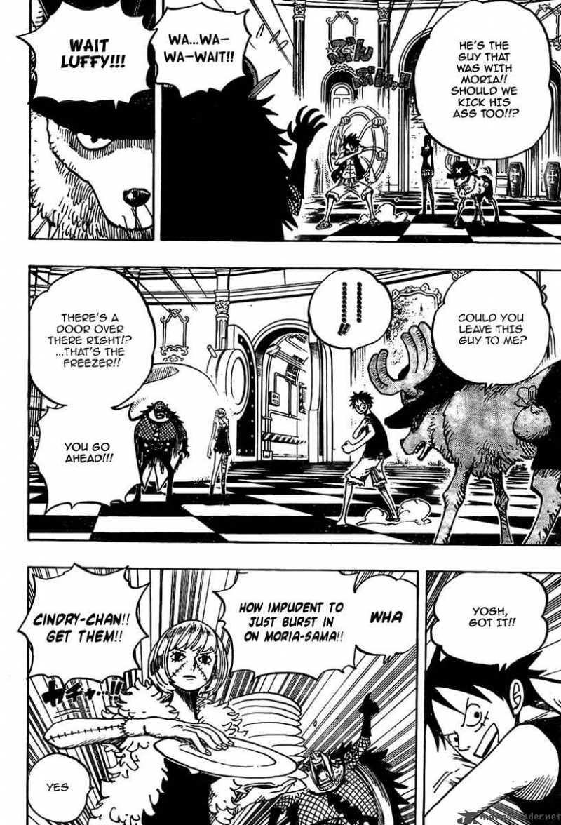 One Piece Chapter 461 - Page 5 in English