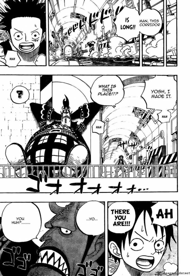 One Piece Chapter 461 - Page 8 in English