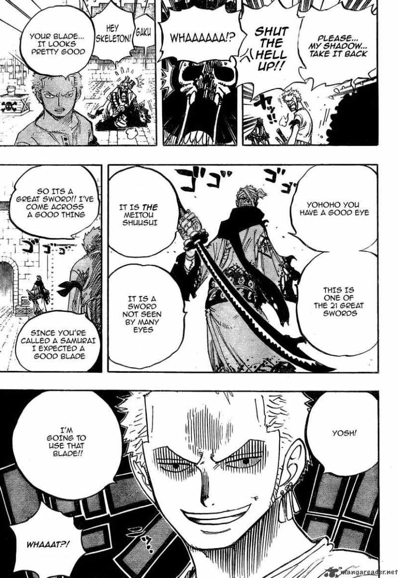One Piece Chapter 462 - Page 14 in English