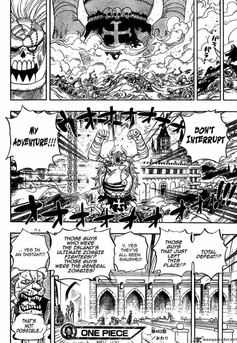 One Piece Chapter 462 - Page 18 in English