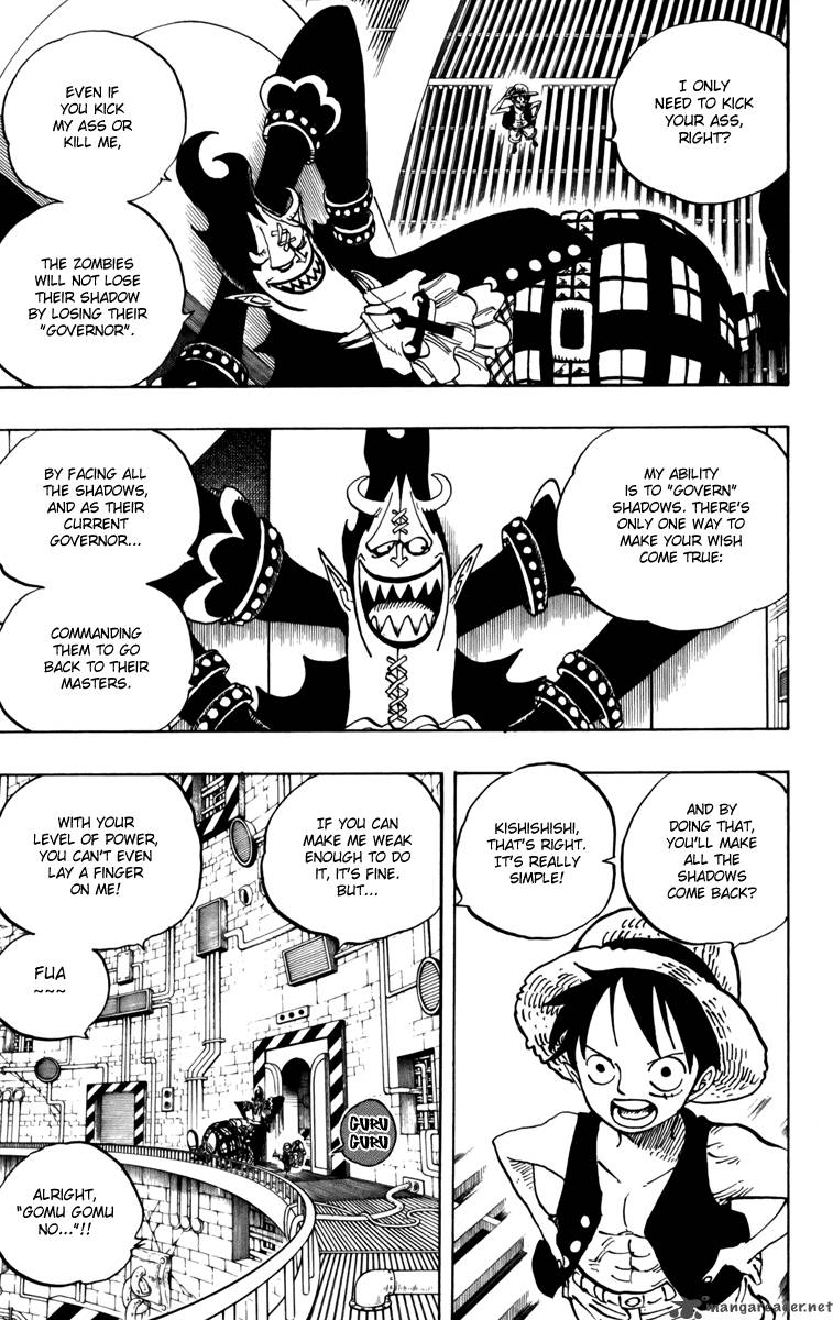 One Piece Chapter 463 - Page 3 in English