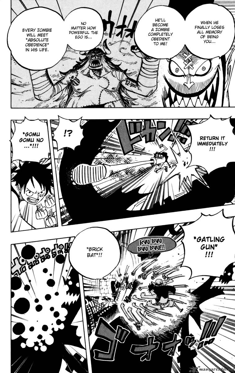 One Piece Chapter 463 - Page 6 in English