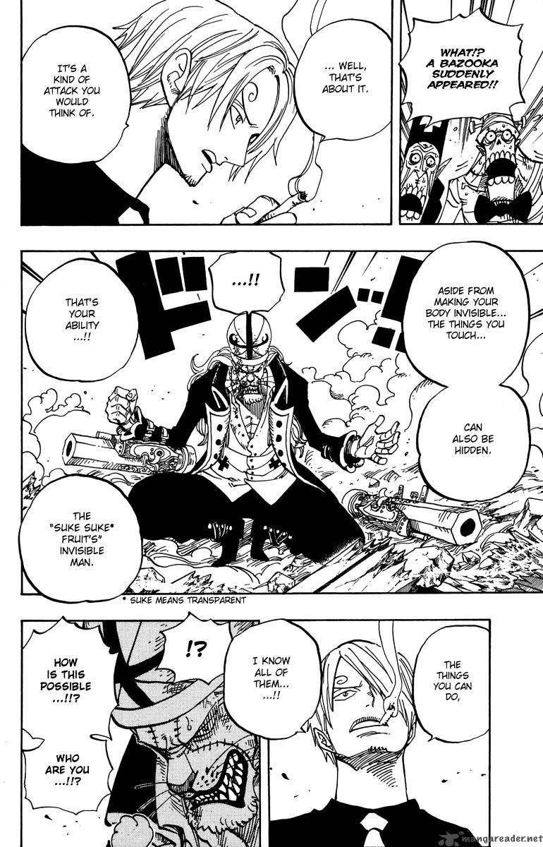 One Piece Chapter 464 - Page 6 in English