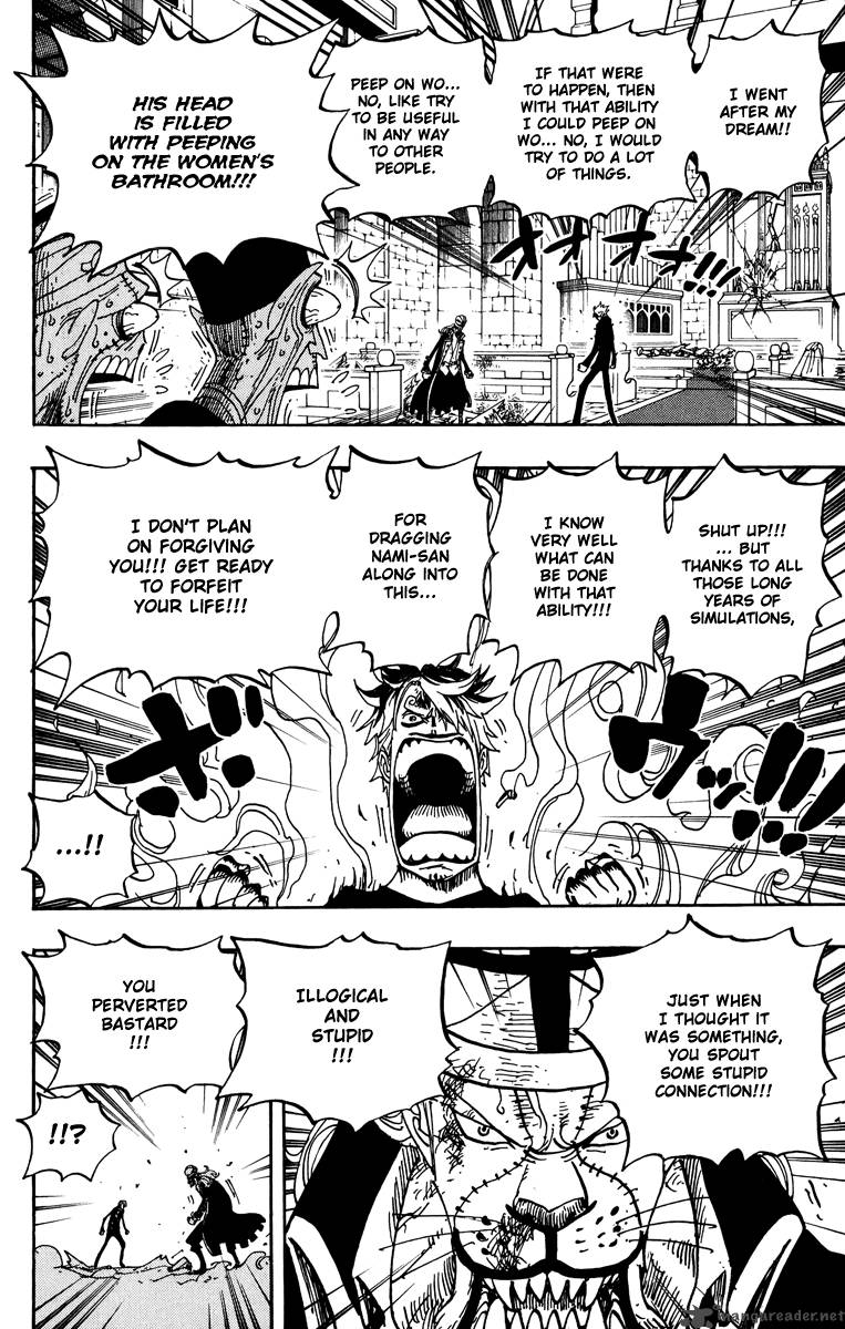 One Piece Chapter 464 - Page 8 in English