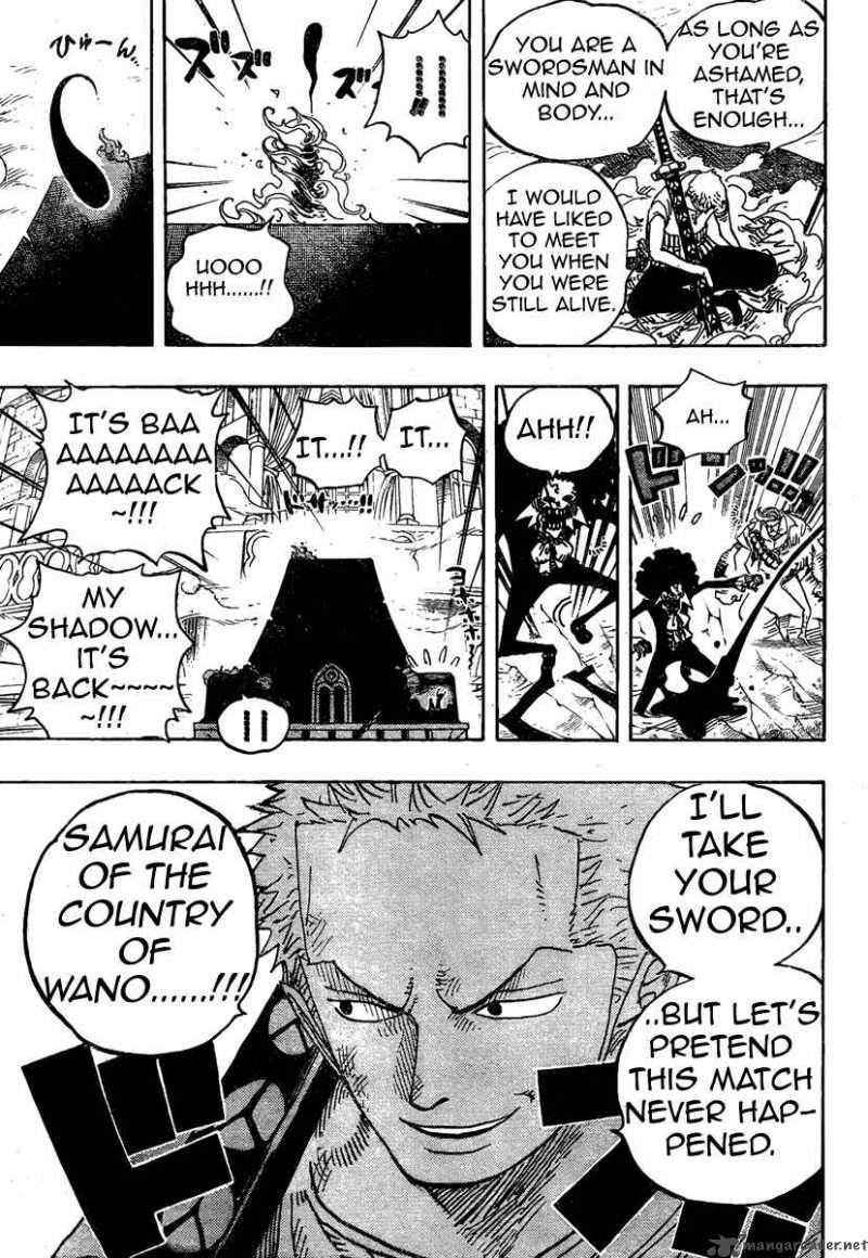 One Piece Chapter 467 - Page 18 in English