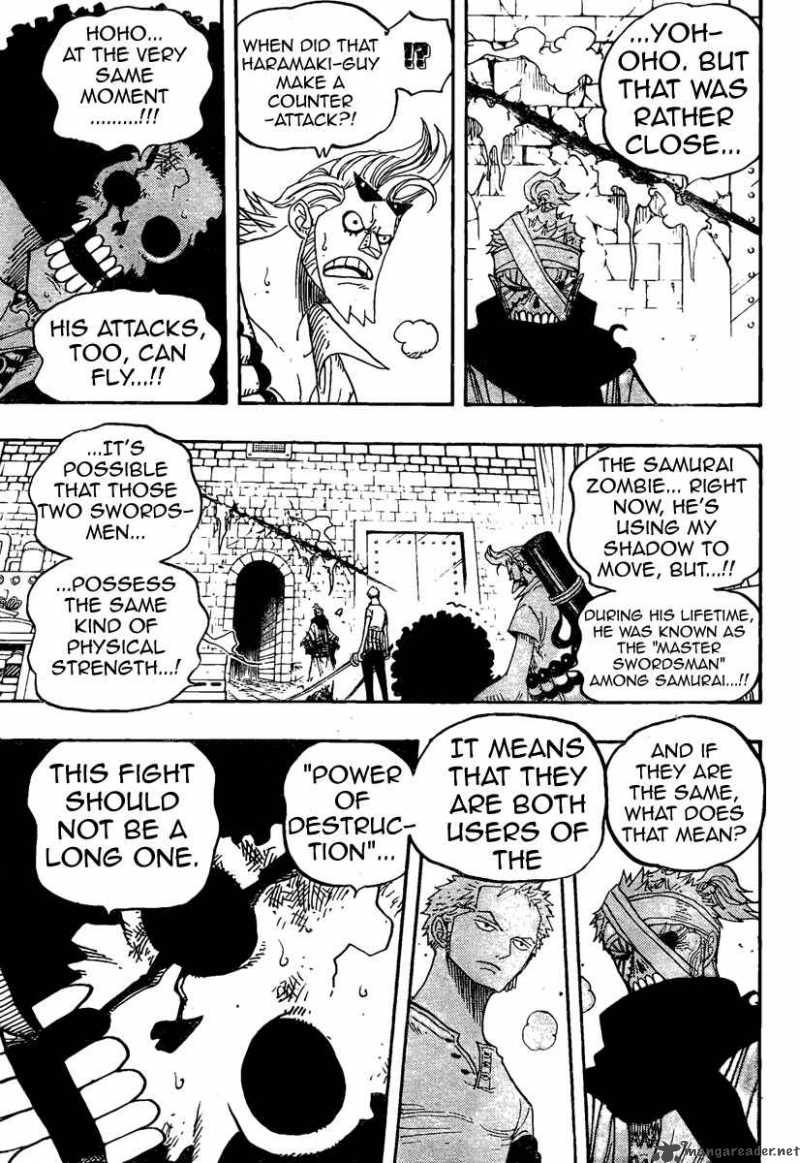 One Piece Chapter 467 - Page 3 in English