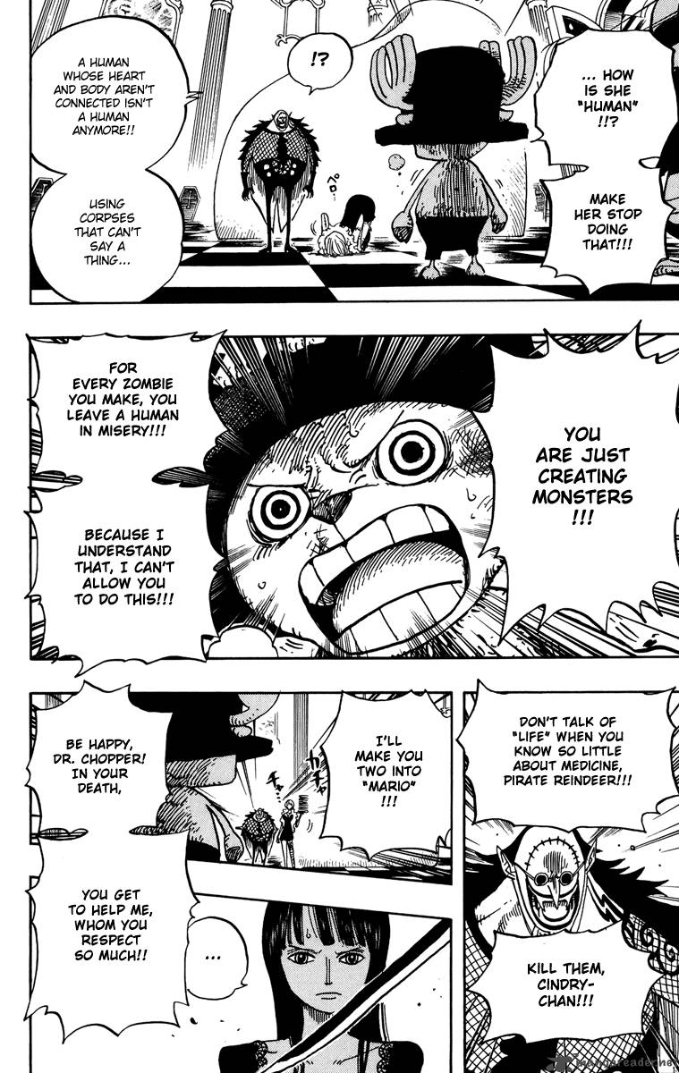 One Piece Chapter 468 - Page 10 in English