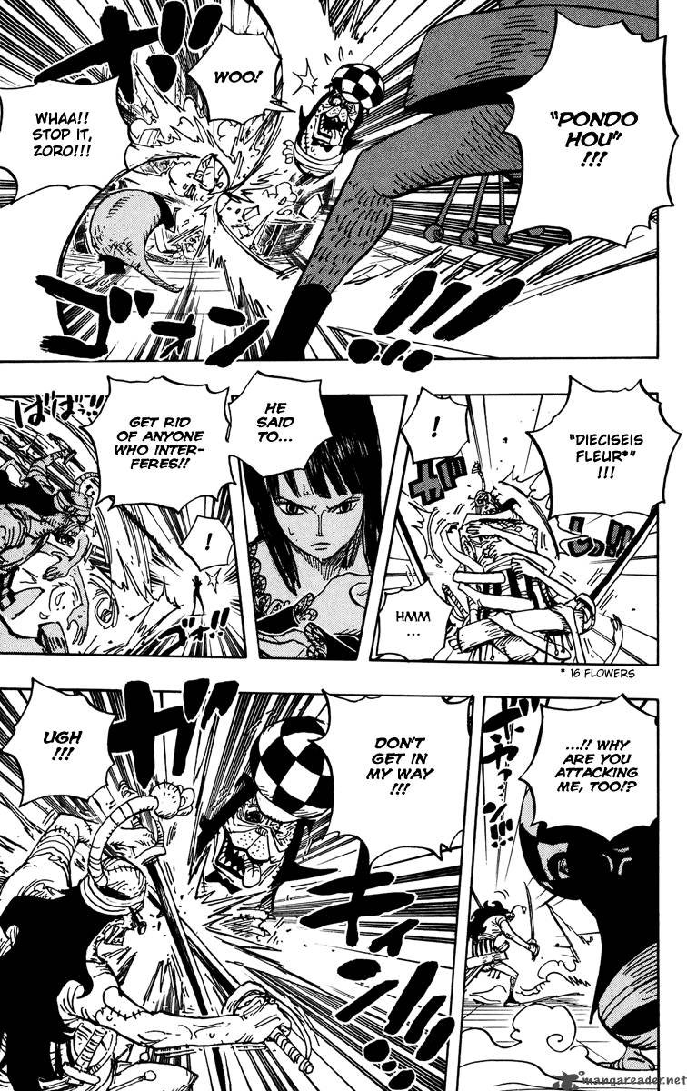 One Piece Chapter 468 - Page 15 in English