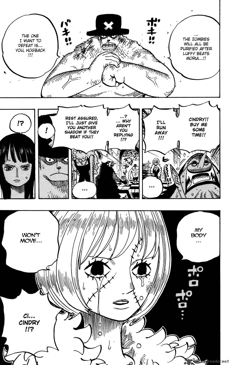 One Piece Chapter 468 - Page 19 in English