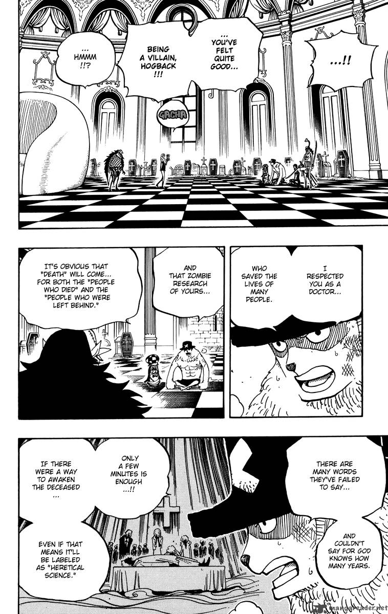 One Piece Chapter 468 - Page 4 in English