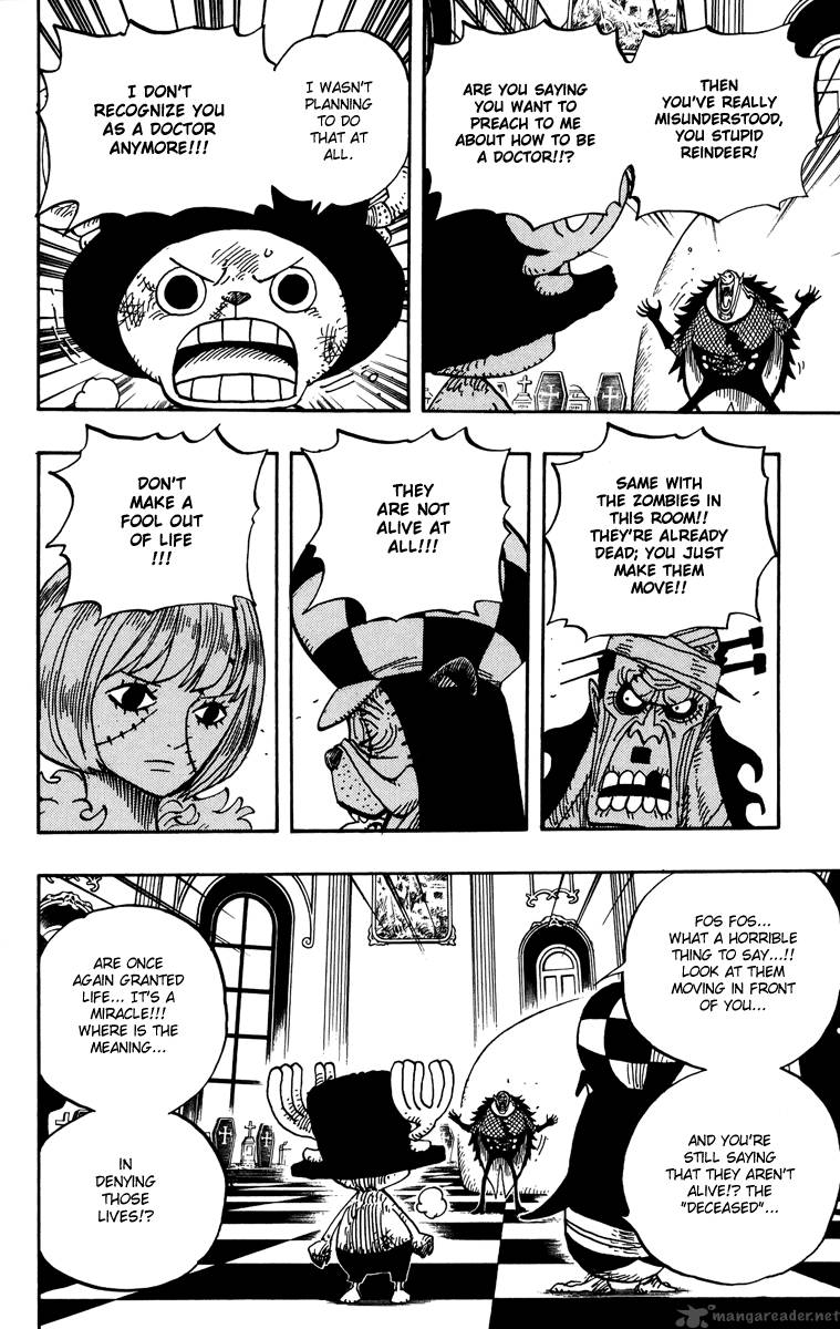 One Piece Chapter 468 - Page 6 in English