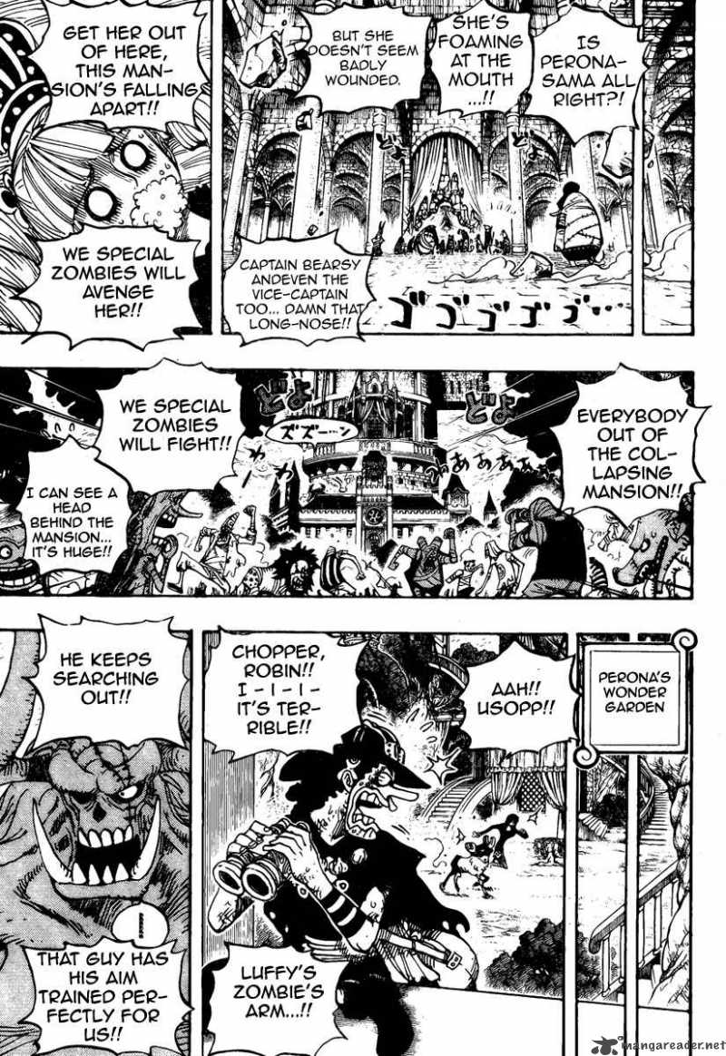 One Piece Chapter 469 - Page 15 in English