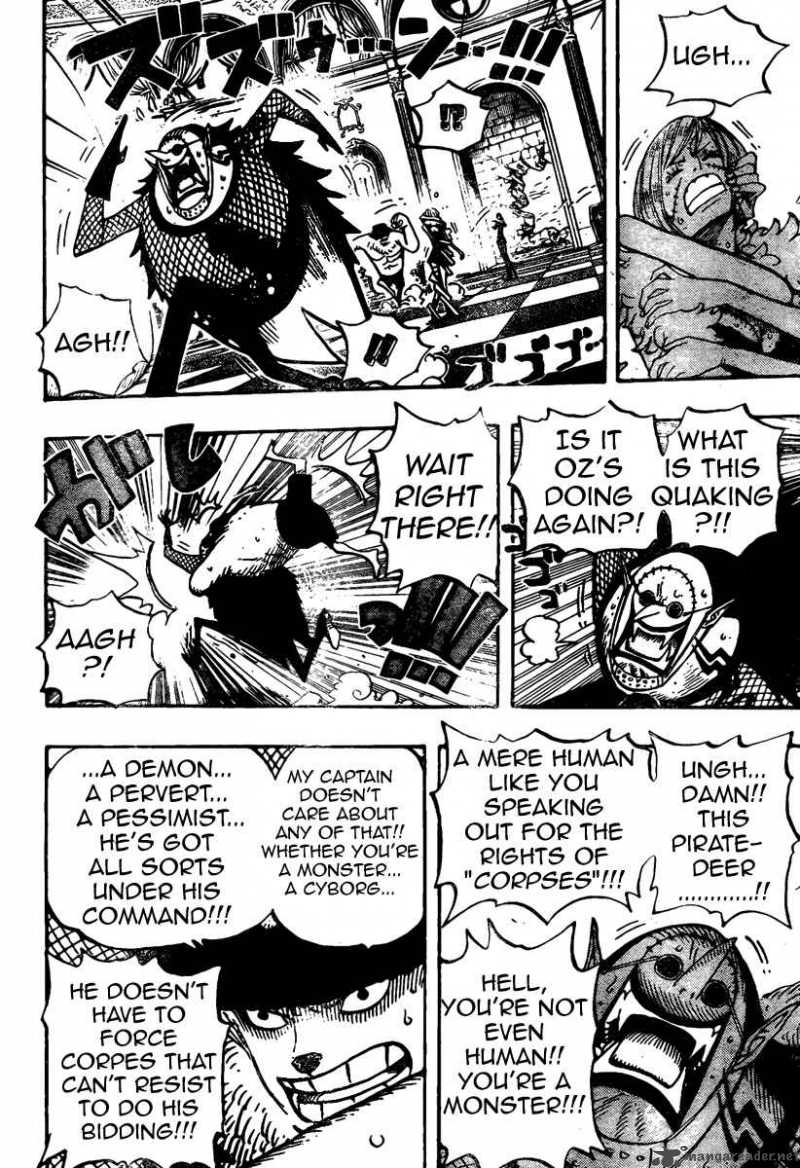 One Piece Chapter 469 - Page 4 in English