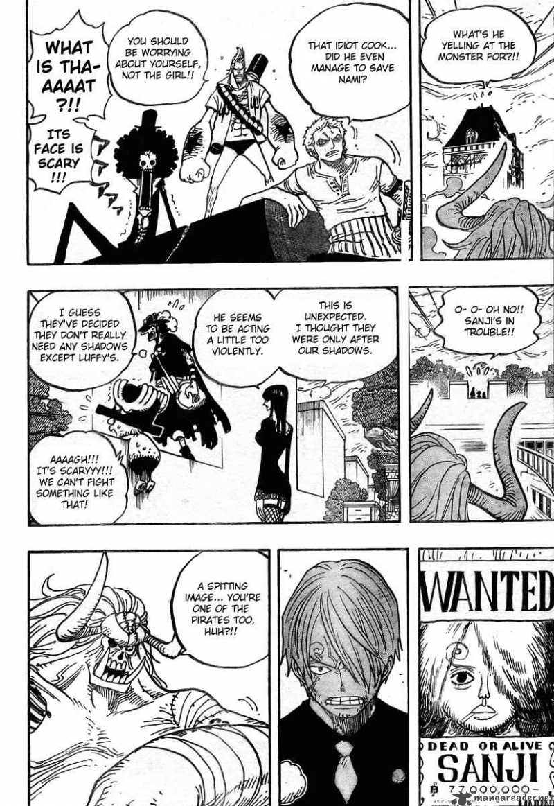 One Piece Chapter 470 - Page 3 in English
