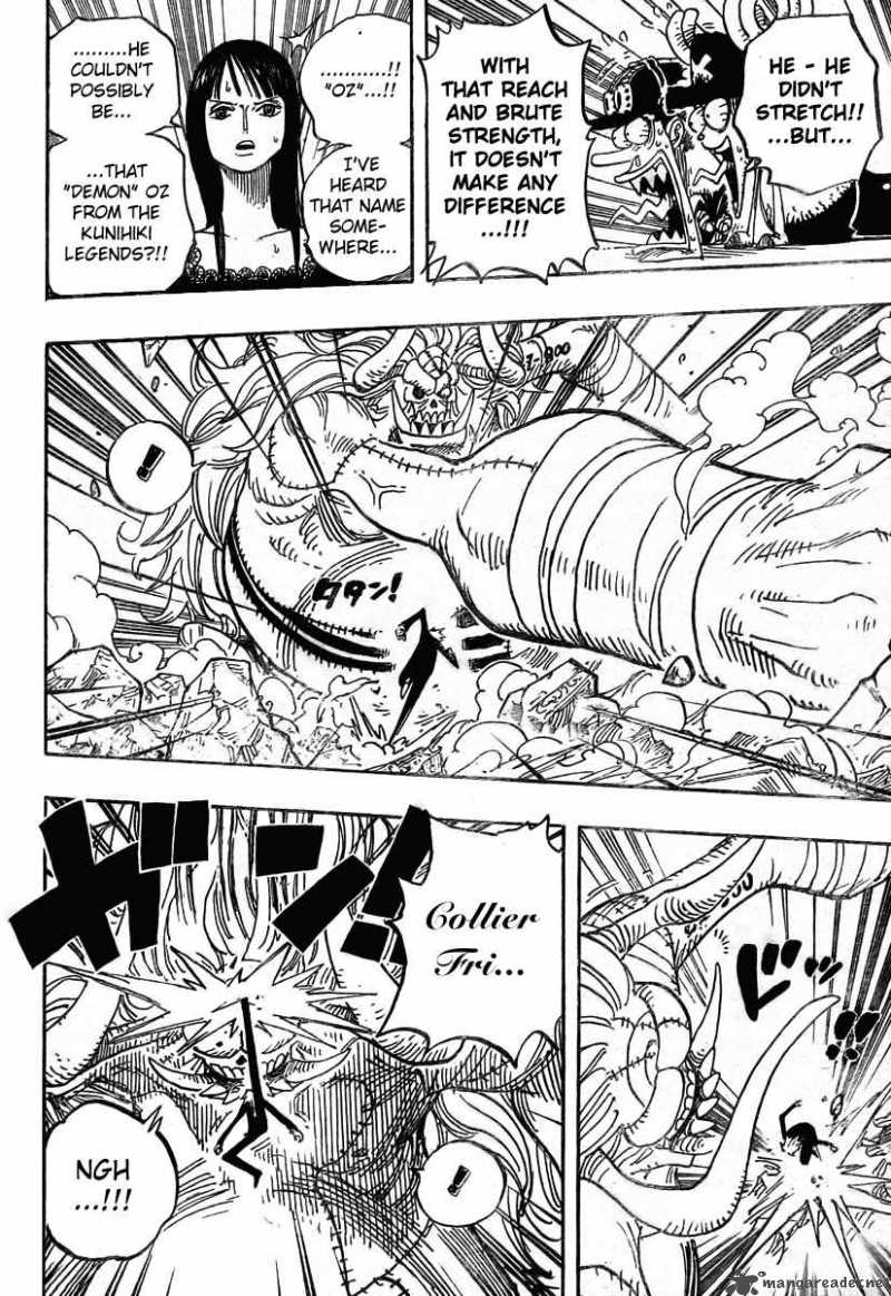 One Piece Chapter 470 - Page 5 in English