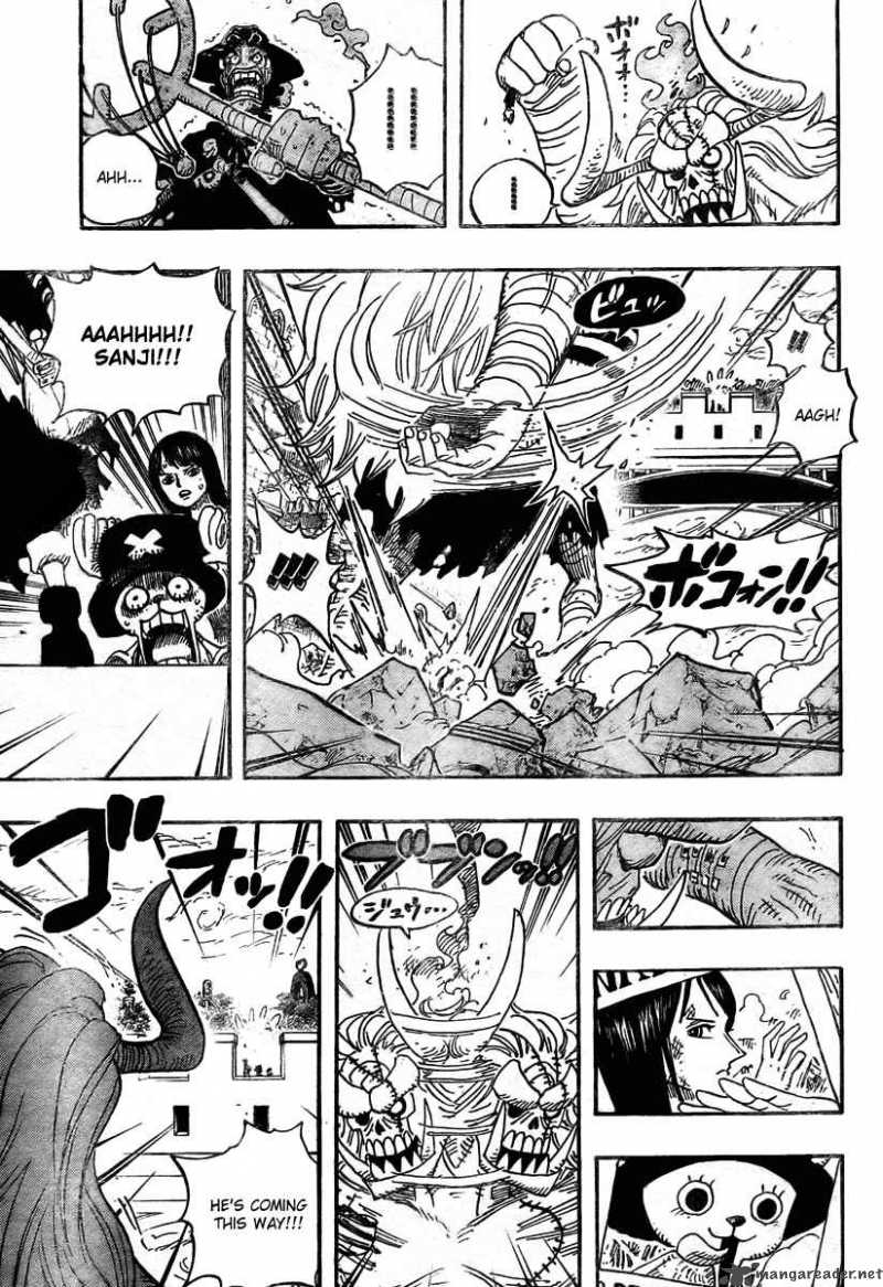 One Piece Chapter 470 - Page 8 in English