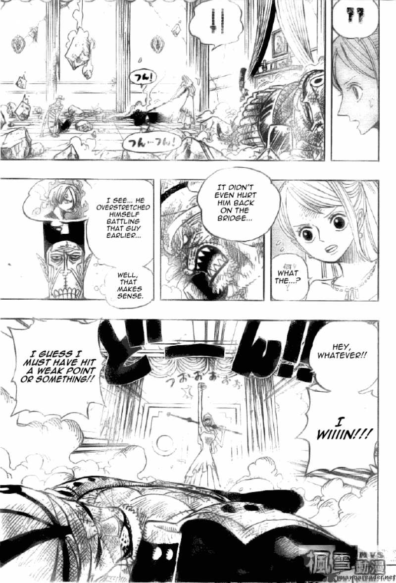 One Piece Chapter 471 - Page 13 in English