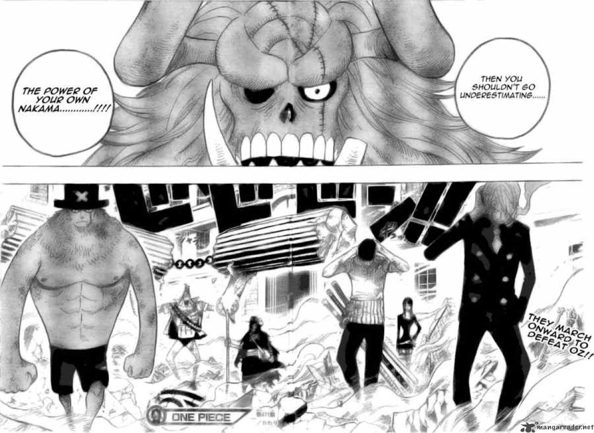 One Piece Chapter 471 - Page 16 in English