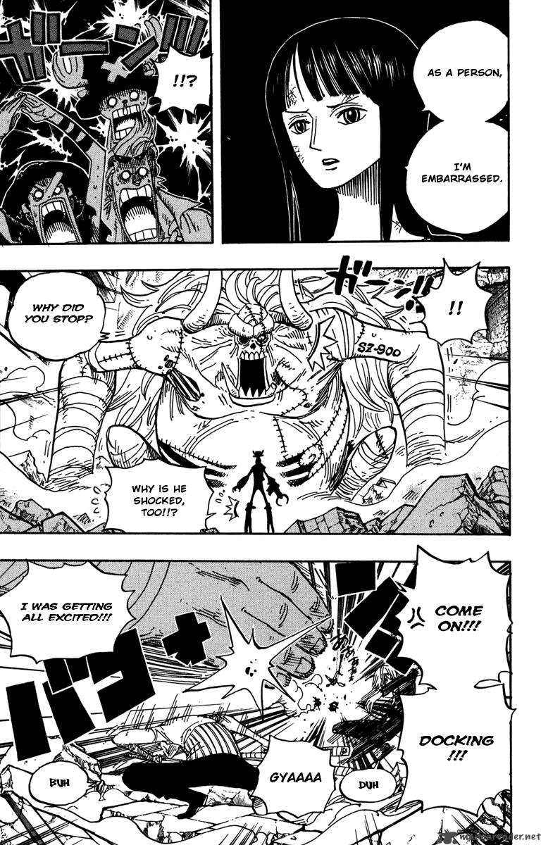 One Piece Chapter 472 - Page 6 in English