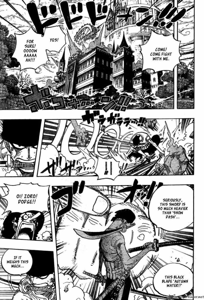 One Piece Chapter 474 - Page 3 in English