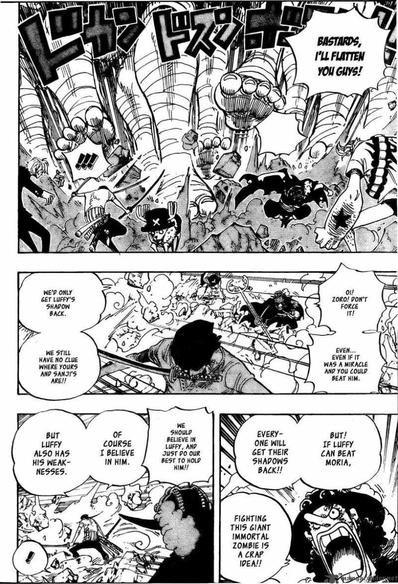 One Piece Chapter 474 - Page 6 in English