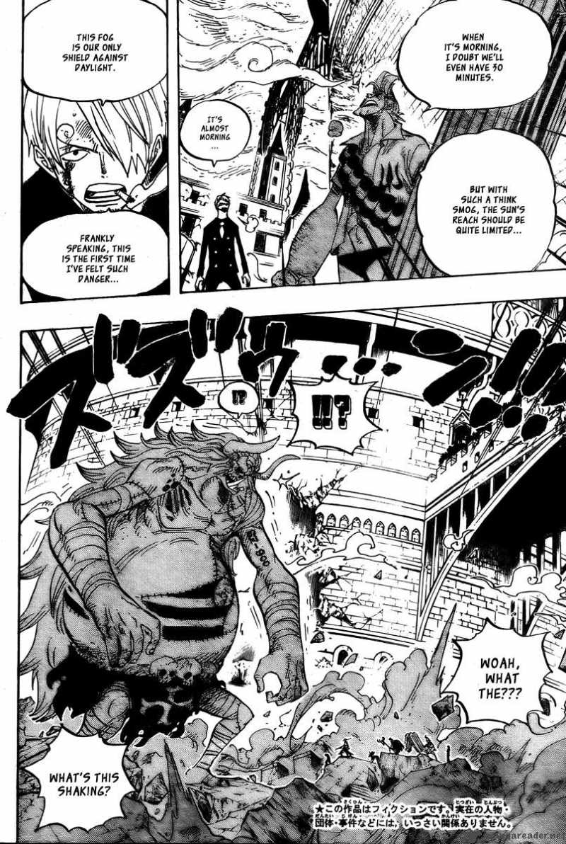 One Piece Chapter 474 - Page 8 in English