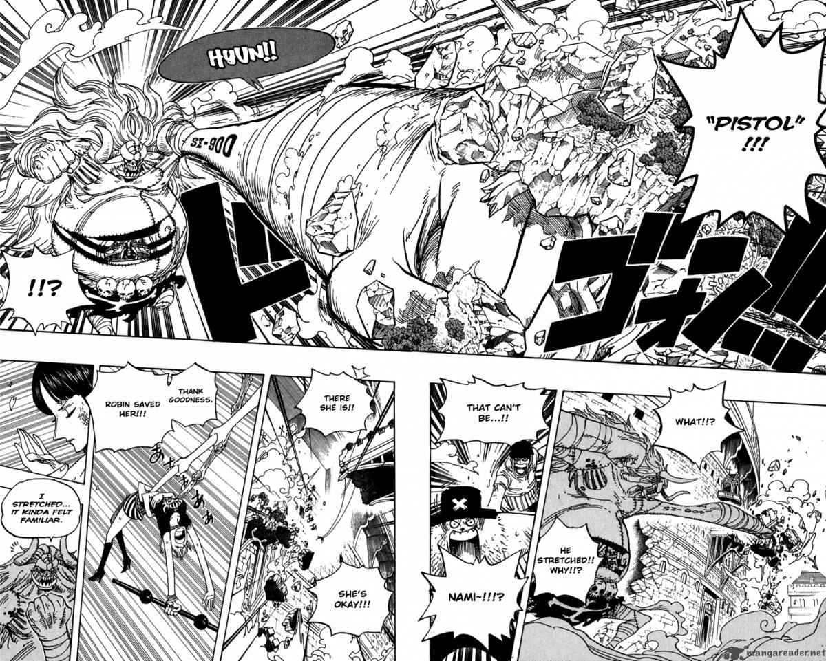 One Piece Chapter 475 - Page 16 in English
