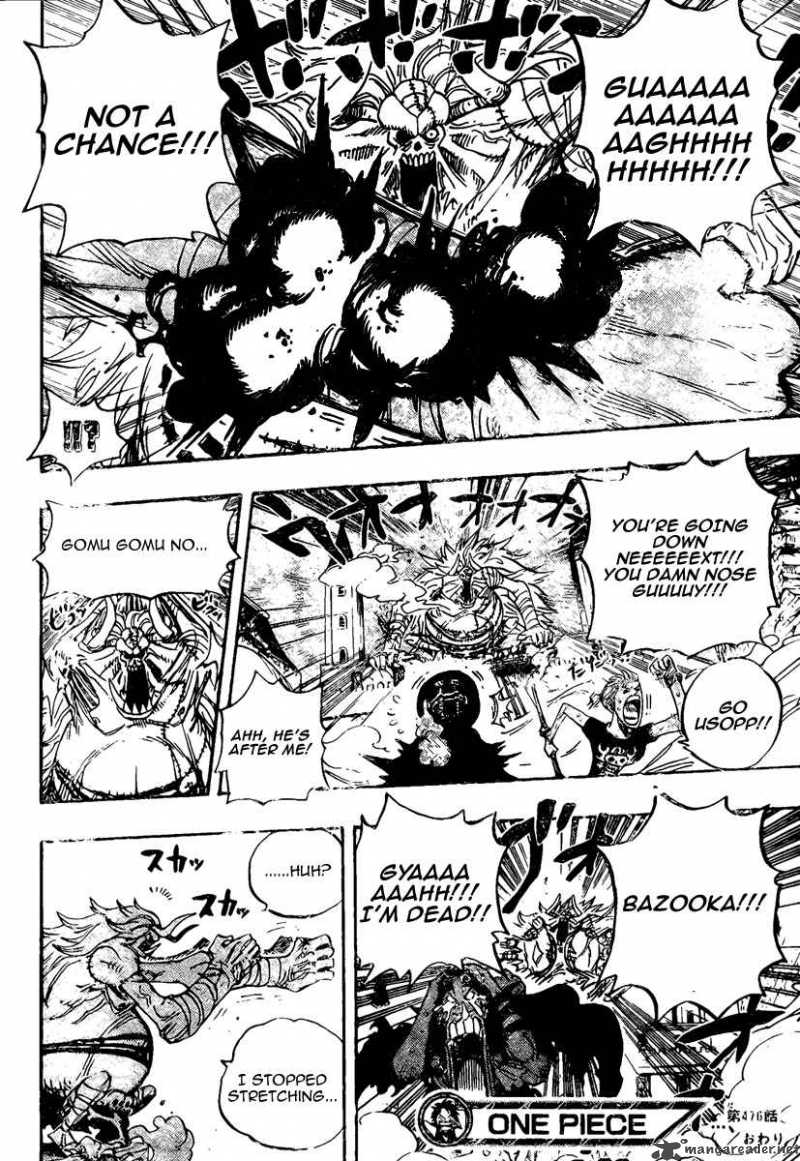 One Piece Chapter 476 - Page 10 in English
