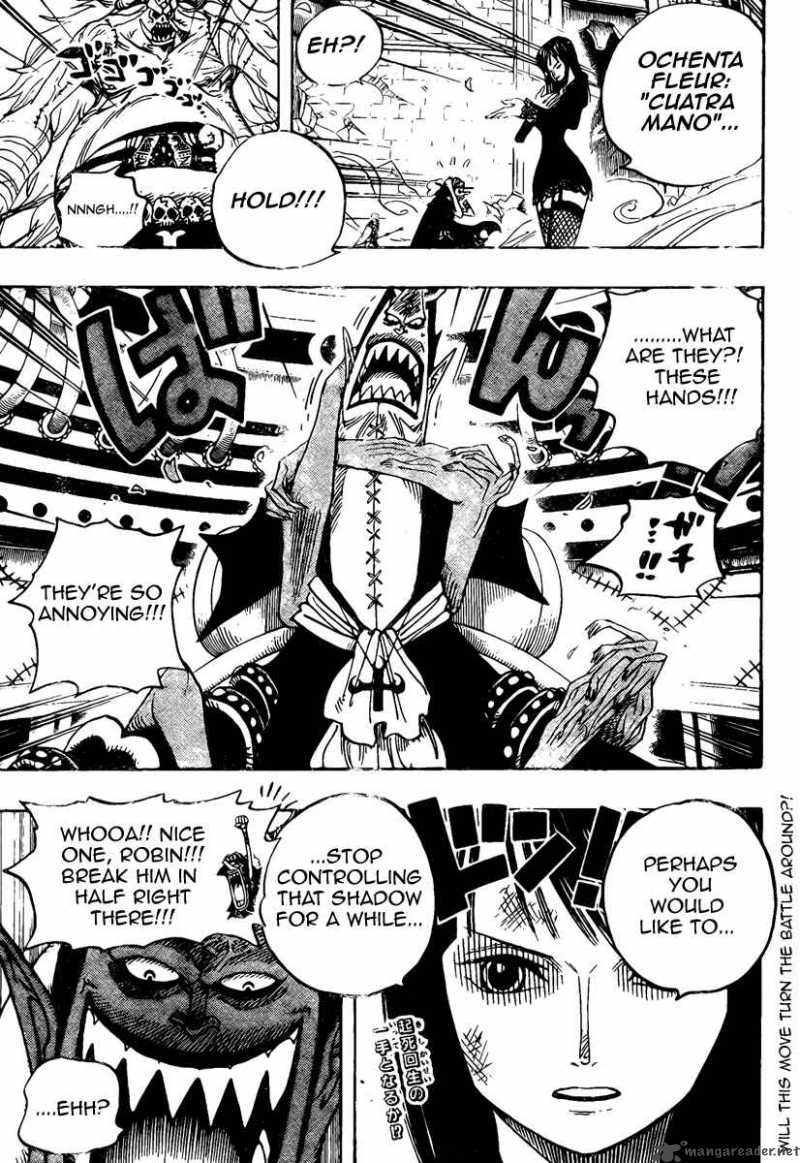 One Piece Chapter 476 - Page 11 in English