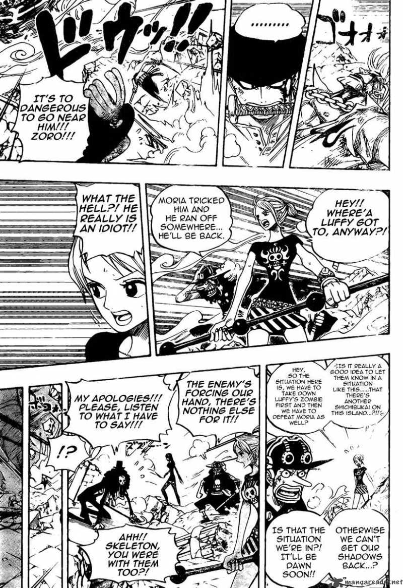 One Piece Chapter 476 - Page 5 in English
