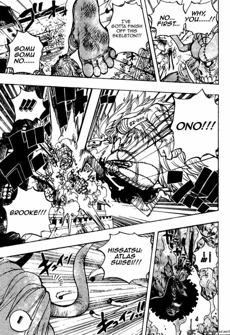 One Piece Chapter 476 - Page 9 in English