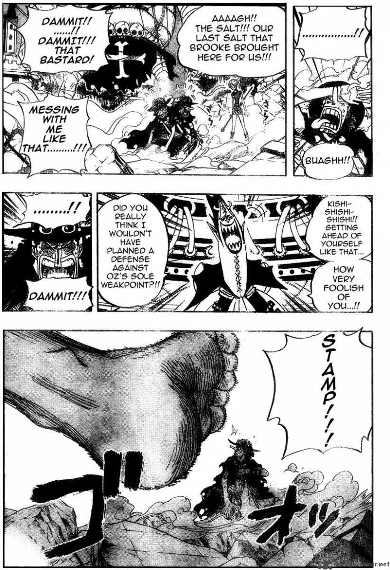 One Piece Chapter 478 - Page 8 in English