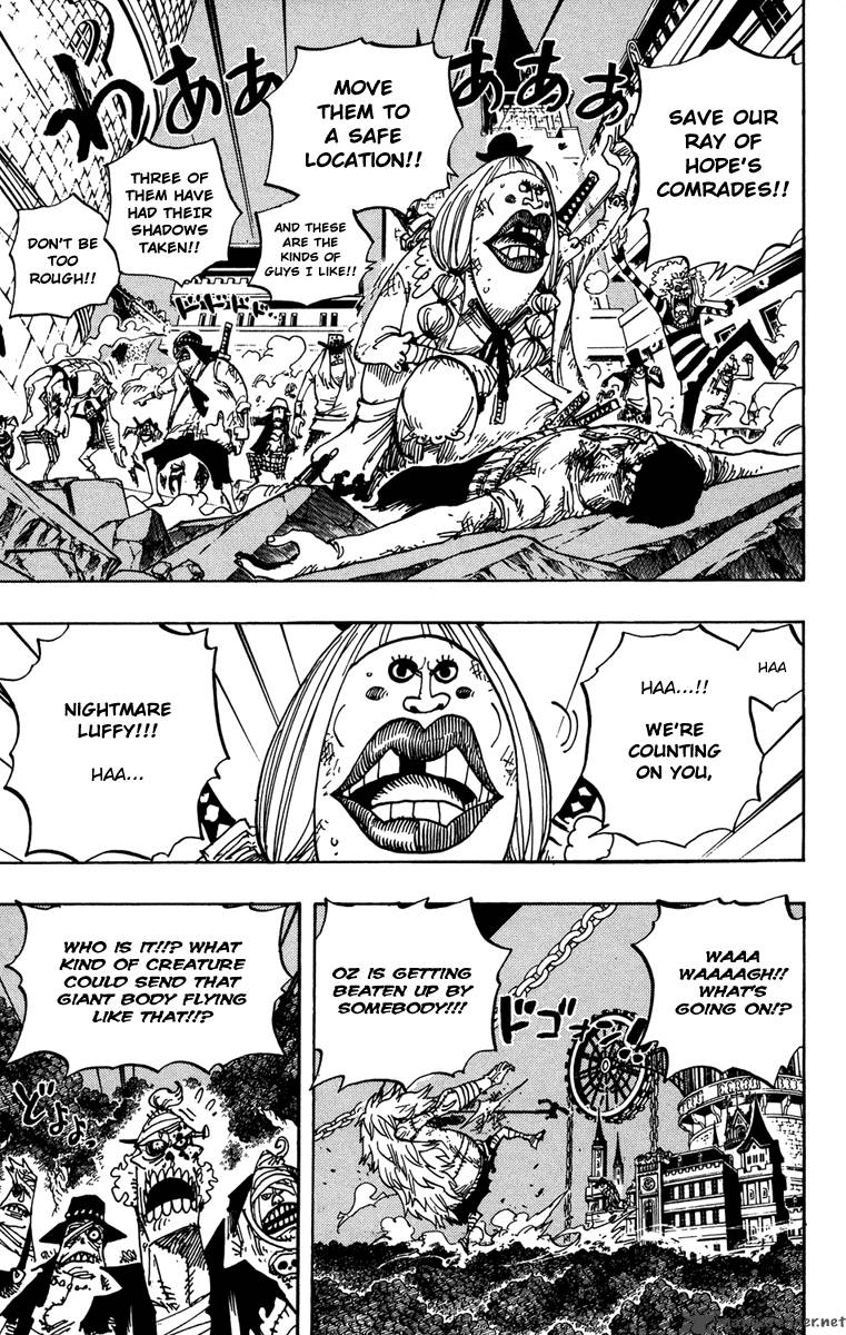 One Piece Chapter 479 - Page 3 in English