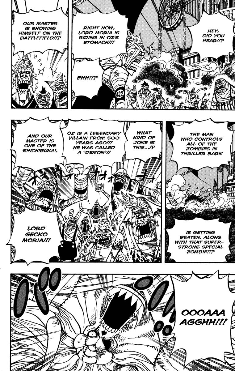 One Piece Chapter 479 - Page 4 in English