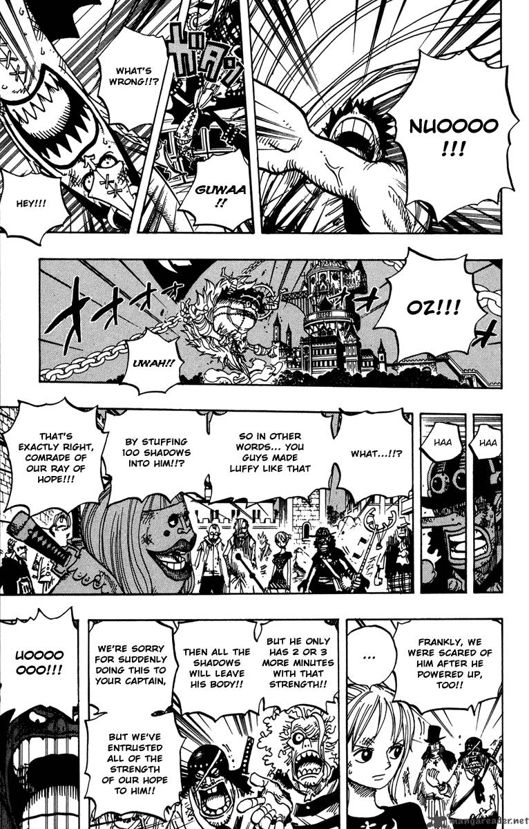 One Piece Chapter 479 - Page 5 in English