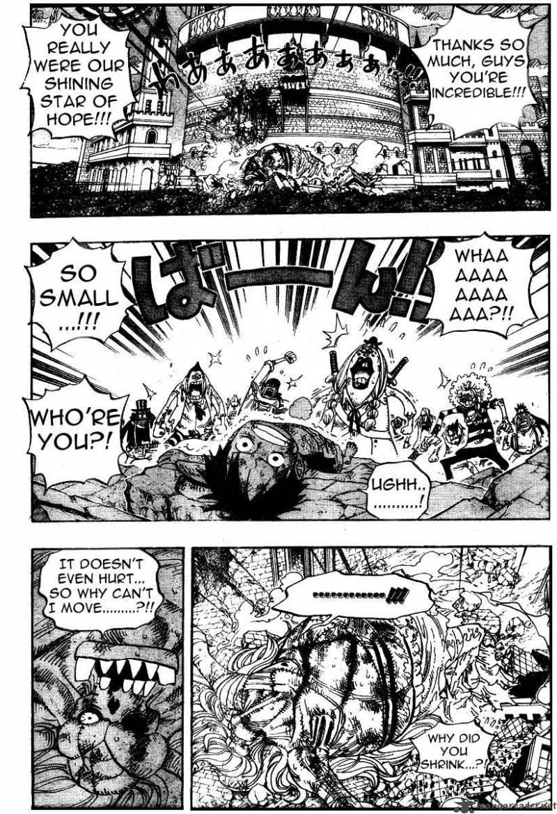 One Piece Chapter 481 - Page 4 in English