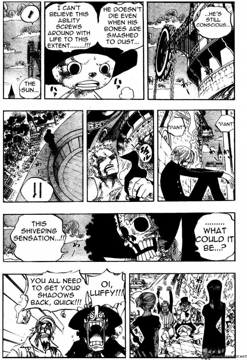 One Piece Chapter 481 - Page 5 in English