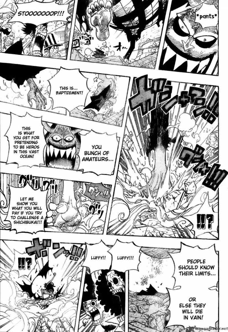 One Piece Chapter 482 - Page 10 in English