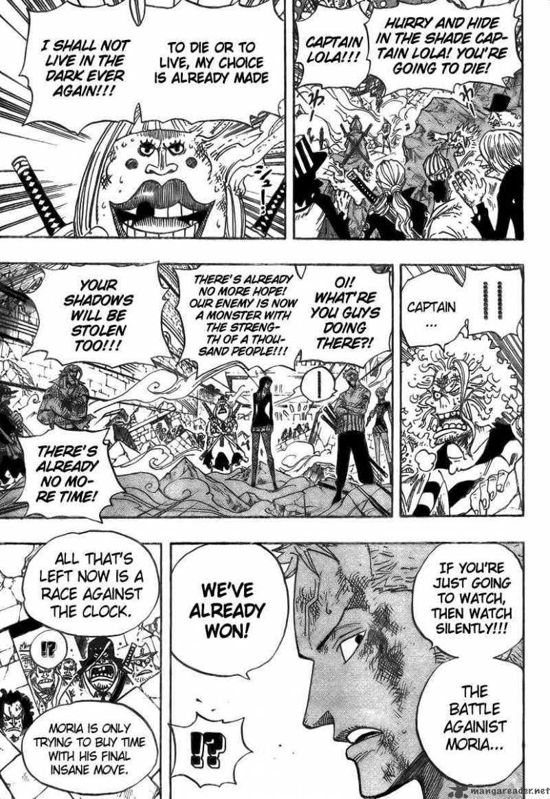One Piece Chapter 482 - Page 3 in English