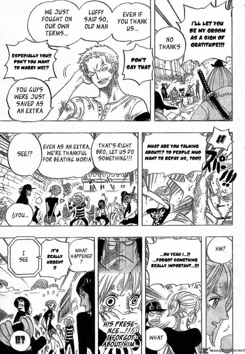 One Piece Chapter 483 - Page 13 in English