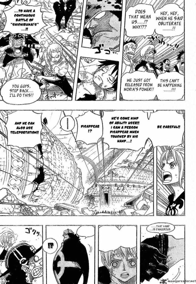 One Piece Chapter 483 - Page 17 in English