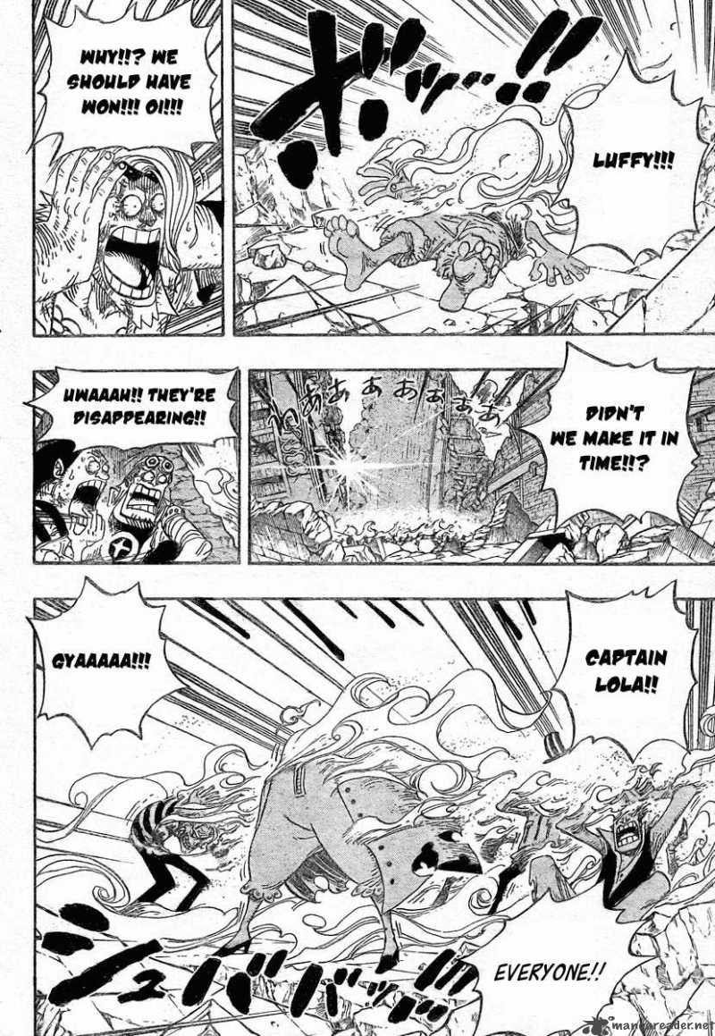 One Piece Chapter 483 - Page 4 in English