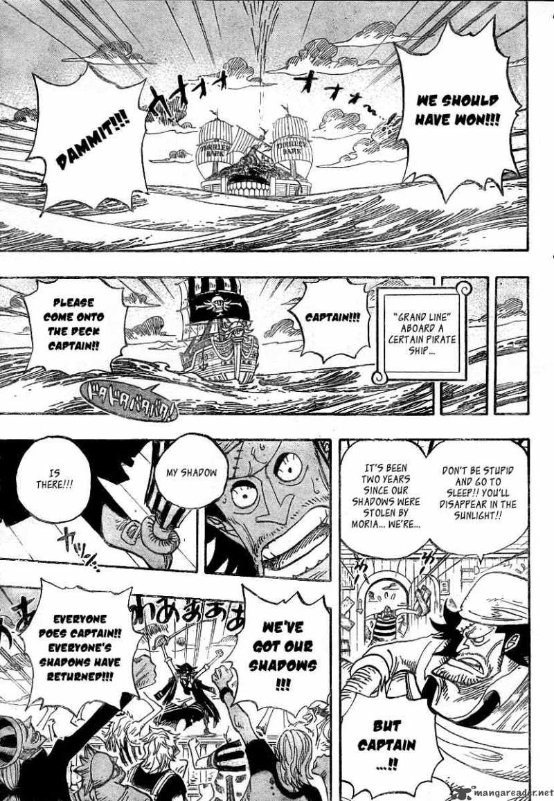 One Piece Chapter 483 - Page 5 in English