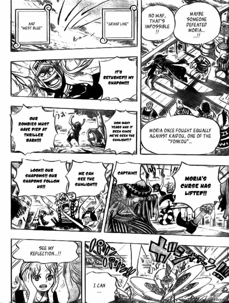 One Piece Chapter 483 - Page 6 in English