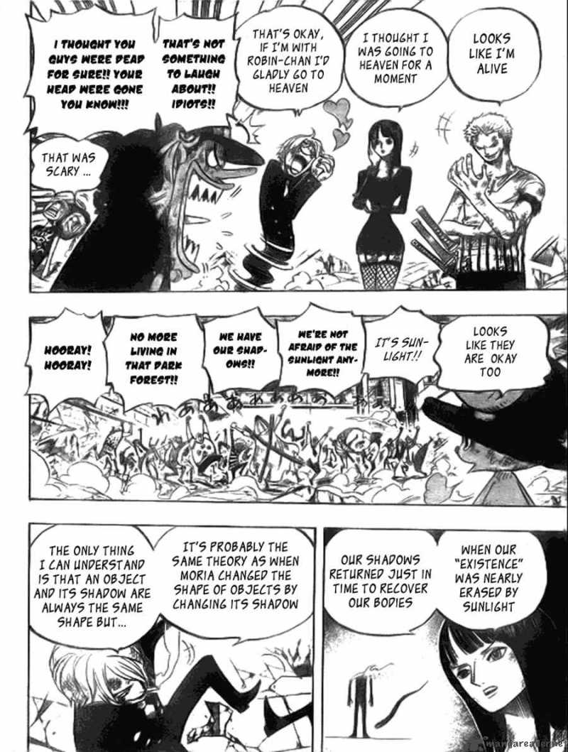 One Piece Chapter 483 - Page 8 in English